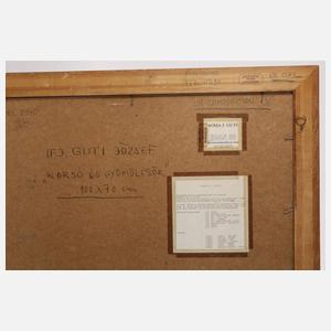 József Soma Guti, "Krug und Fruchtschale"