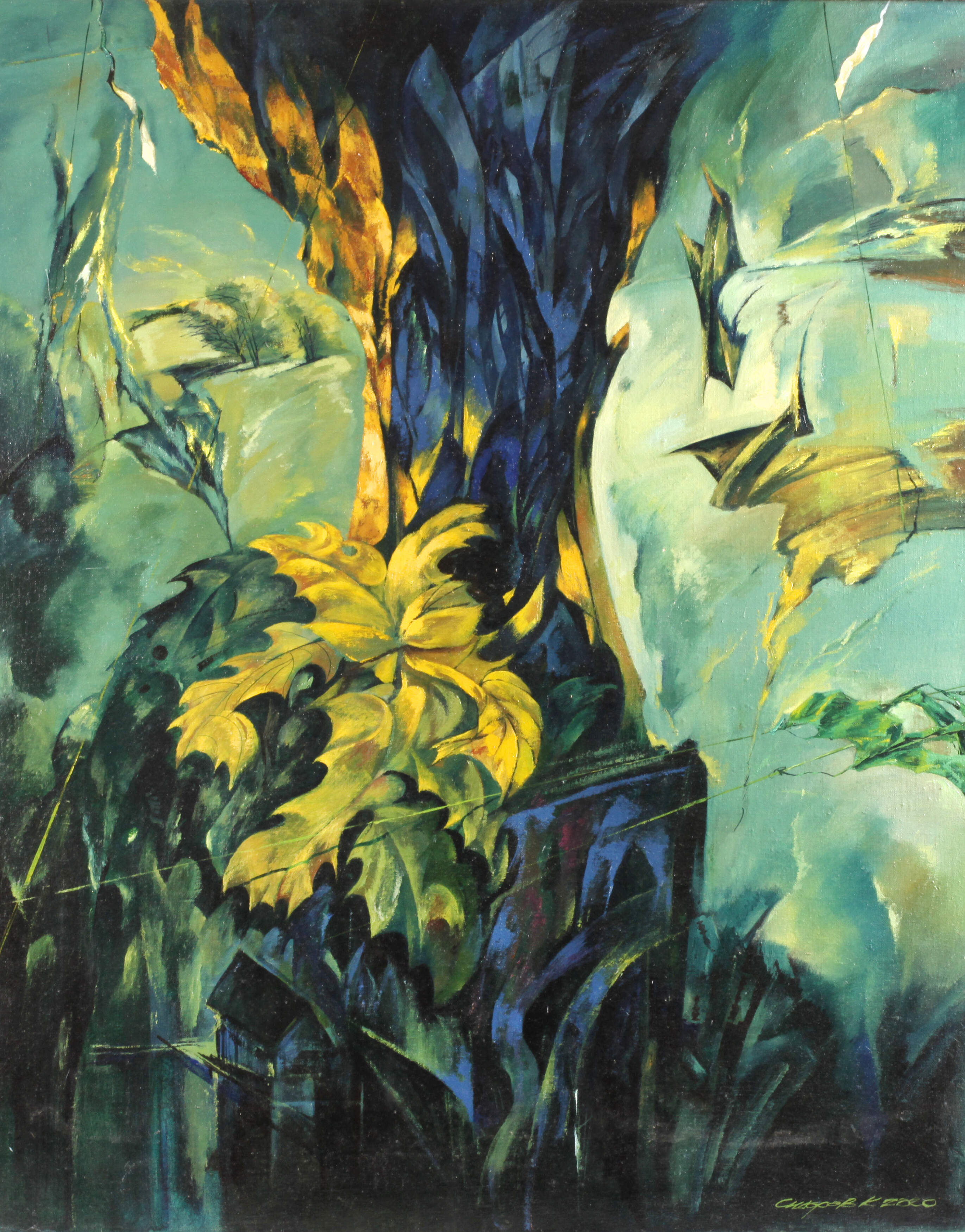 Konstantin Borisovič Sidorov, Phantastische Landschaft