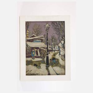 Stefan Vukmanovic, Winterliche Straße