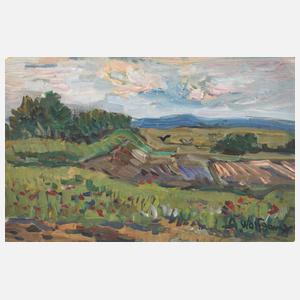 Alexander Wolfgang, "Blick ins Elstertal"