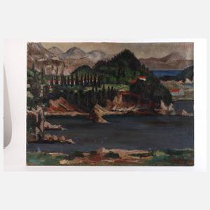 Oskar Zügel, "Ragusa Stadtpark"