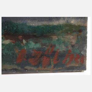 Oskar Zügel, "Ragusa Stadtpark"