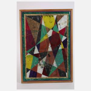 Bernhard Brach-Zinek, attr., Vier geometrische Kompositionen