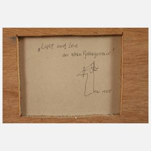 Bernhard Brach-Zinek, attr., Vier geometrische Kompositionen