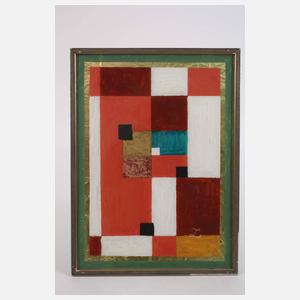 Bernhard Brach-Zinek, attr., Vier geometrische Kompositionen