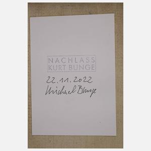 Kurt Bunge, Expressives Damenportrait