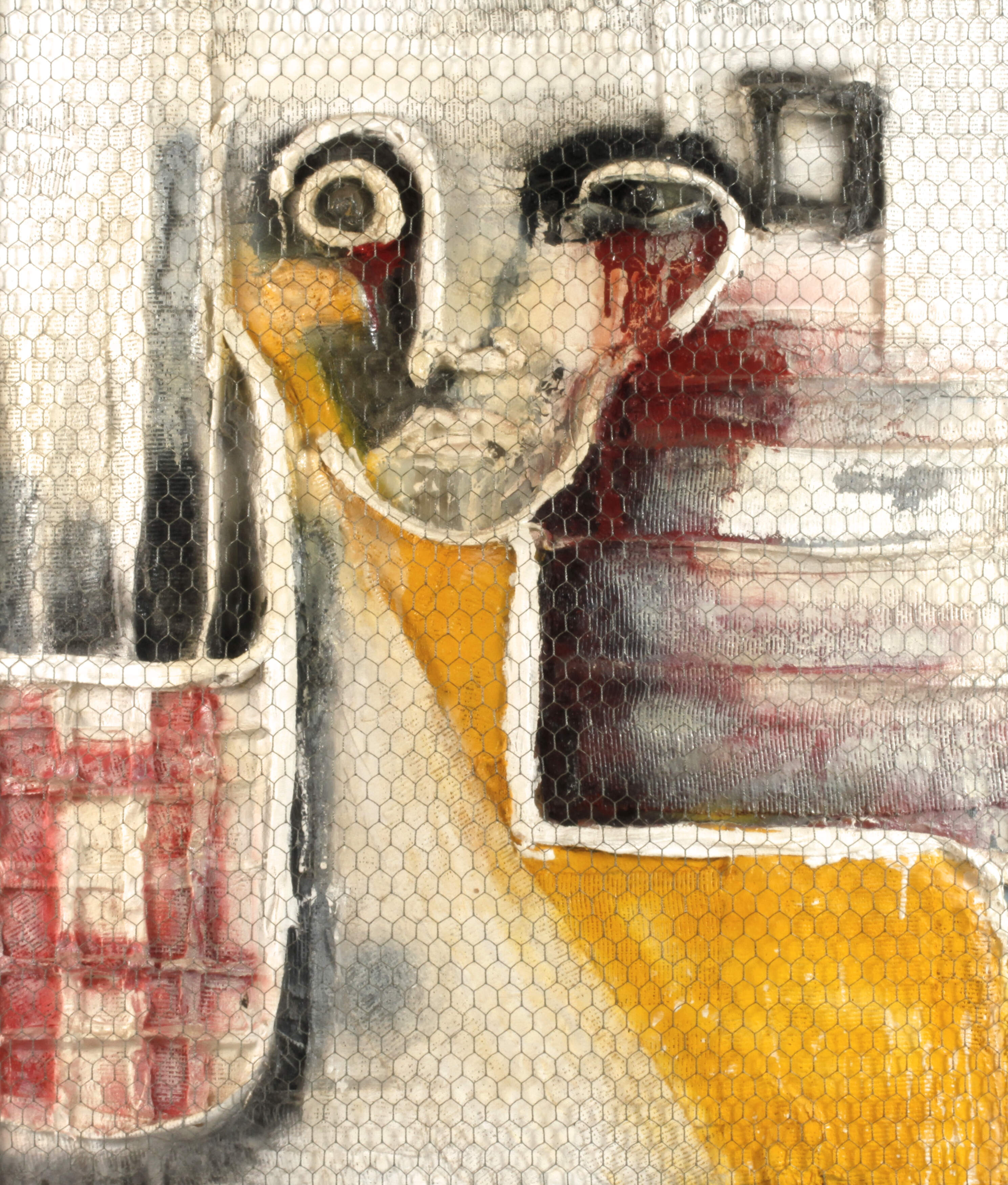 Frédérique van Eyseren, attr., "Behind Wire"