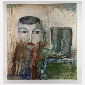 Frédérique van Eyseren, Assemblage "Wald-Wiese"