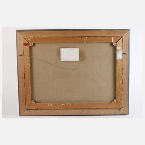 Arnold Fritz, Früchtestillleben mit Weinflasche