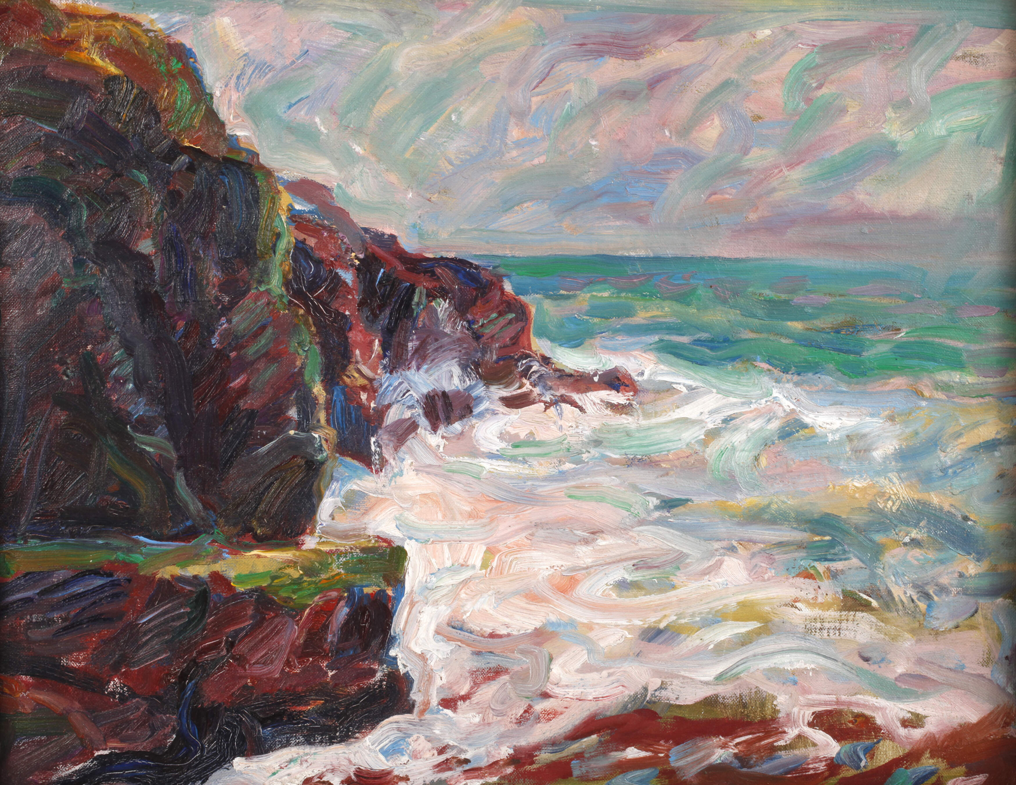 Marian Kratochwil, attr., Küste in Cornwall