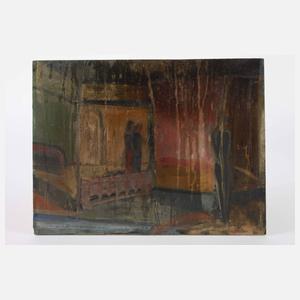 Wolfgang Leber, "Figuren hinter einem Fenster"