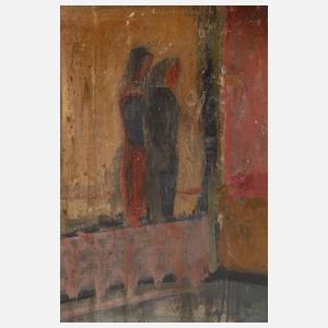 Wolfgang Leber, "Figuren hinter einem Fenster"