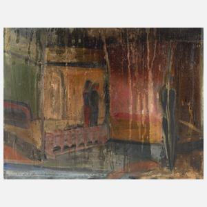 Wolfgang Leber, "Figuren hinter einem Fenster"