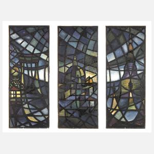 Otfried Mahnke, attr., Triptychon