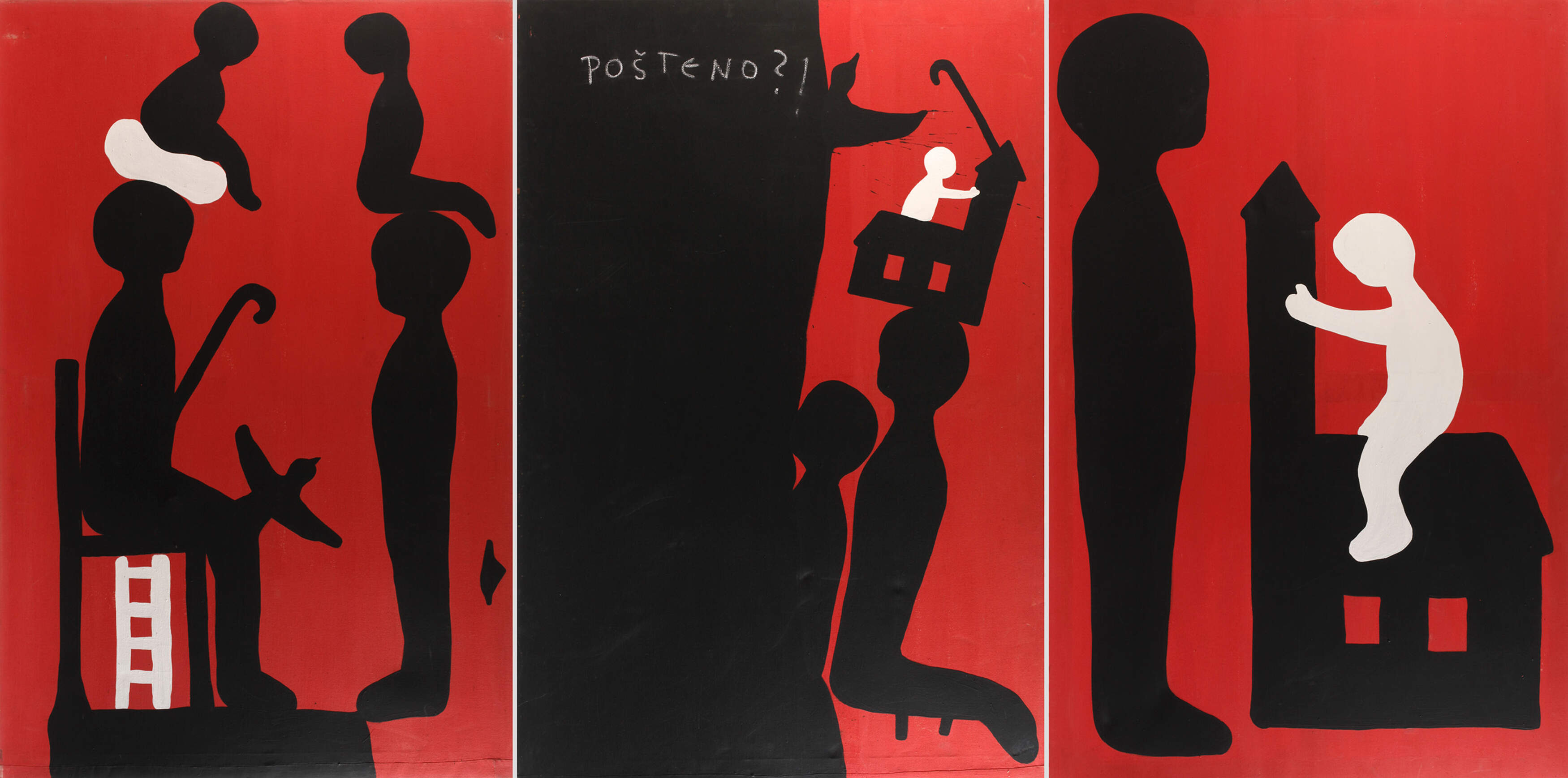 Vlado Martek, Triptychon "Pošteno"