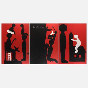 Vlado Martek, Triptychon "Pošteno"