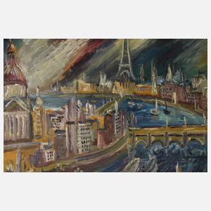 Gerhard Nützel, Paris aus der Vogelschau