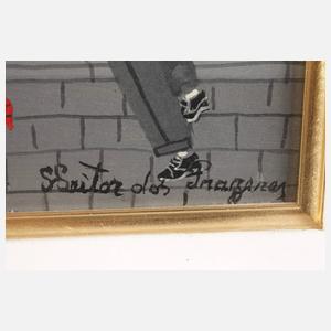 Heitor dos Prazeres, attr., Tänzer am Strand