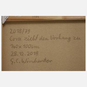 Georg C. Wirnharter, "Cora zieht den Vorhang zu"