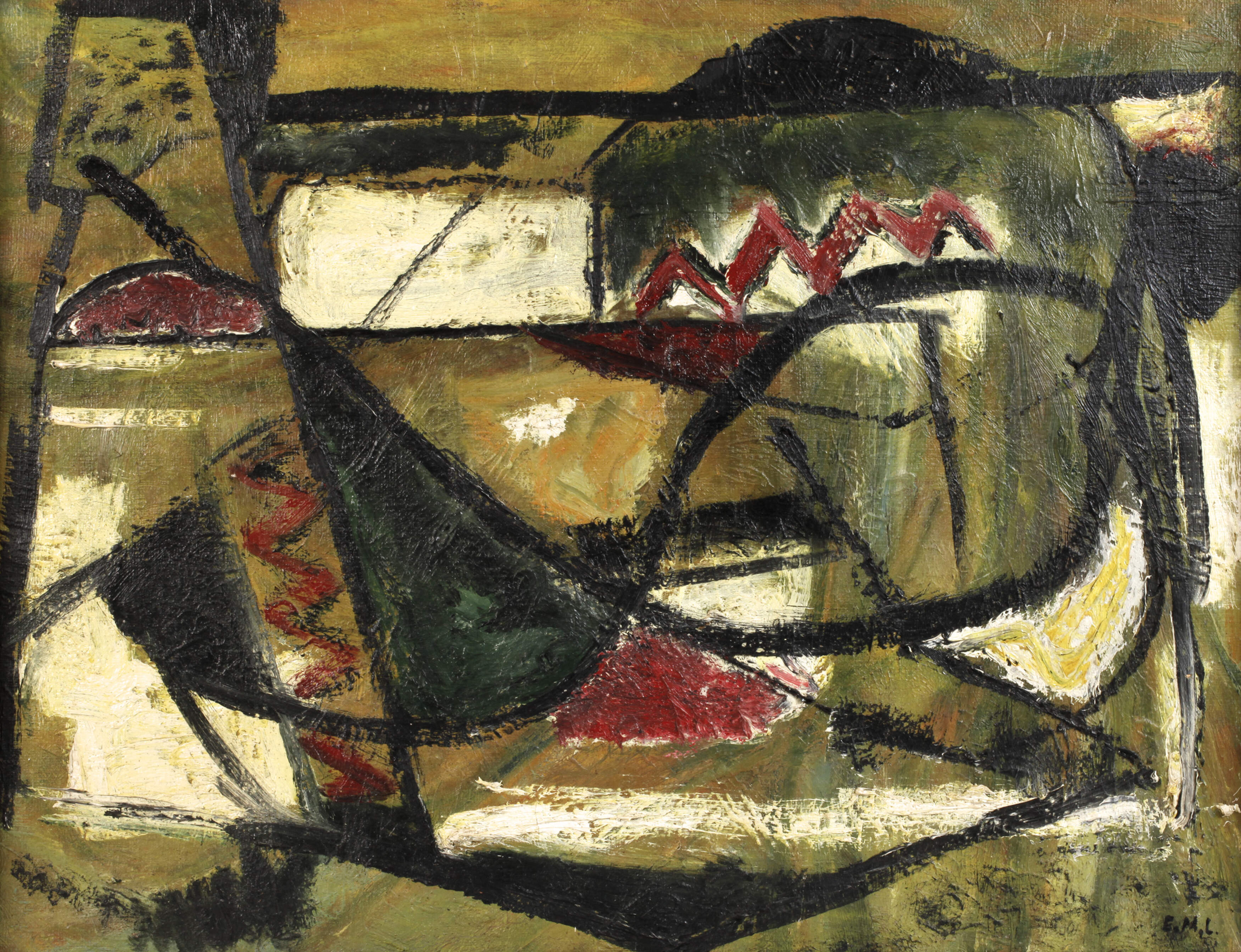 Abstrakte Komposition