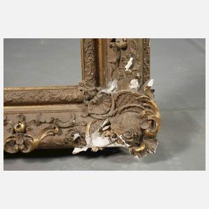 Übergroßer Stuckrahmen Gründerzeit