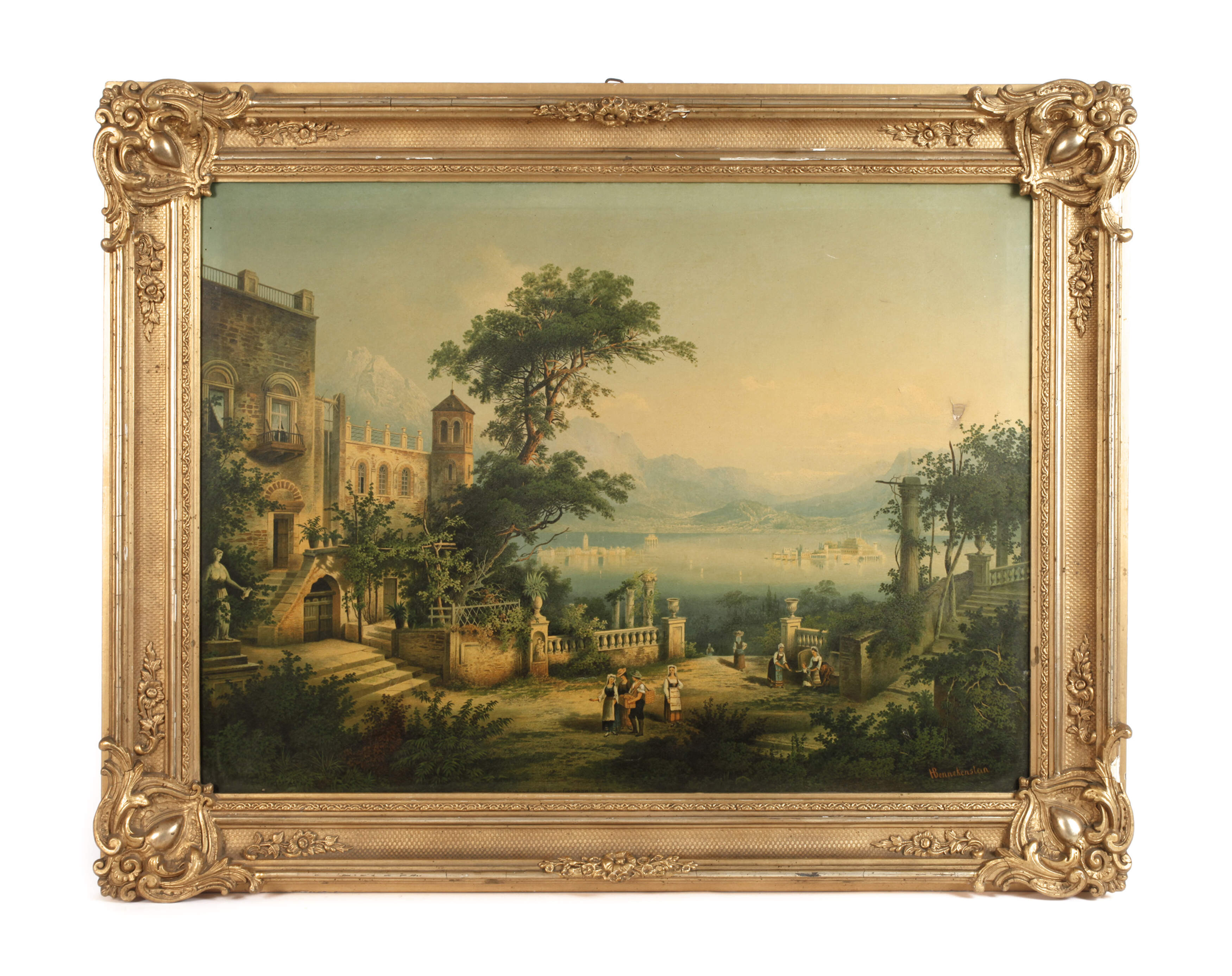 Goldstuckrahmen Historismus