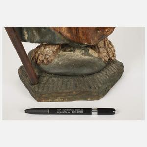 Geschnitztes Memento Mori