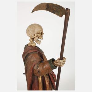 Geschnitztes Memento Mori