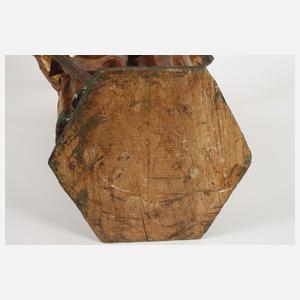 Geschnitztes Memento Mori