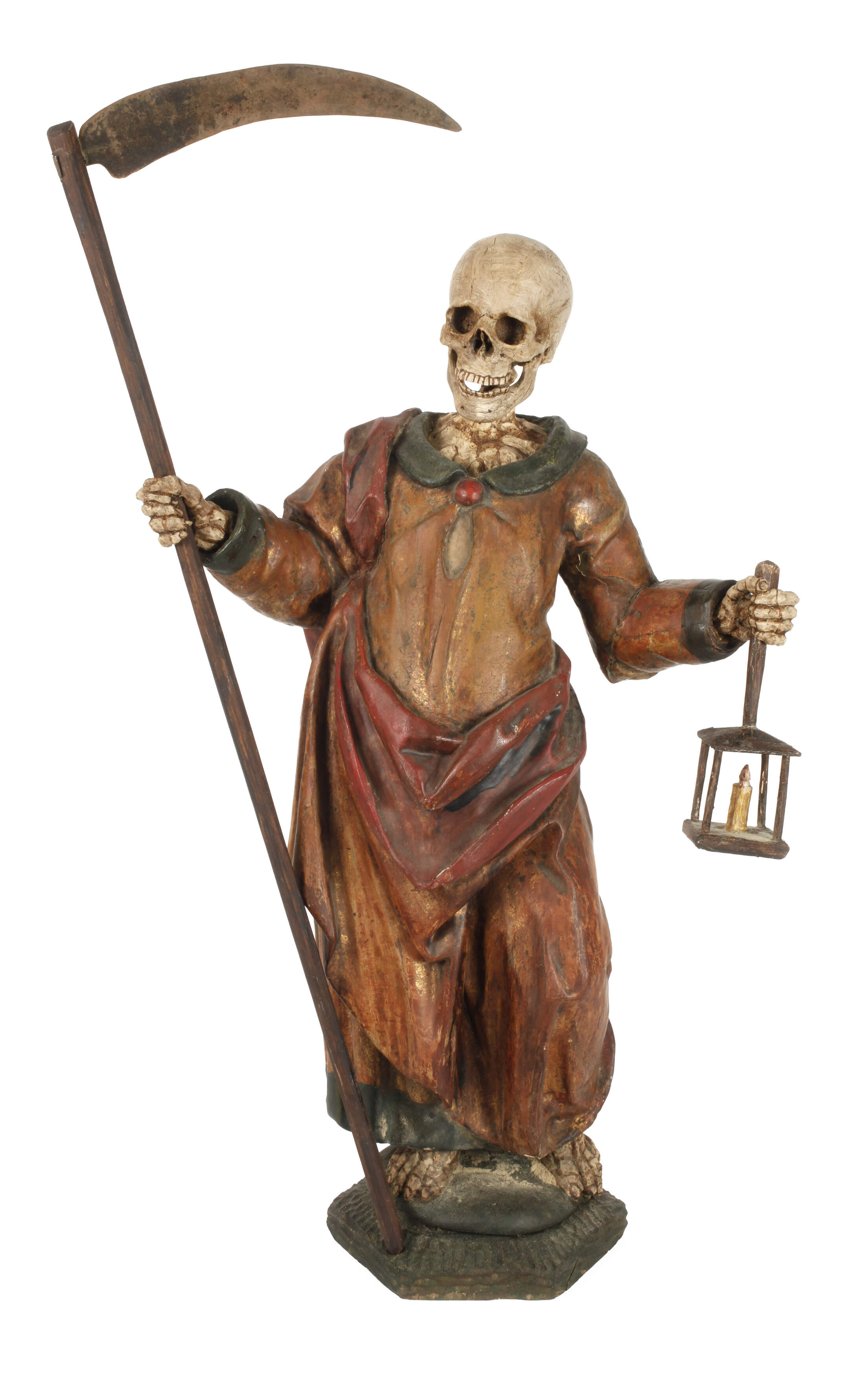 Geschnitztes Memento Mori