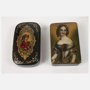 Konvolut Schnupftabakdosen