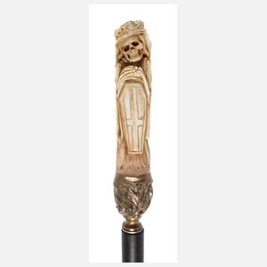 Spazierstock Memento Mori