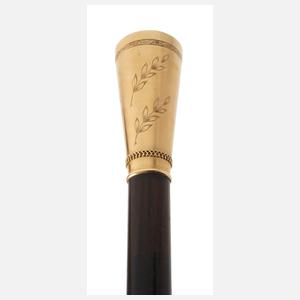 Spazierstock Gold