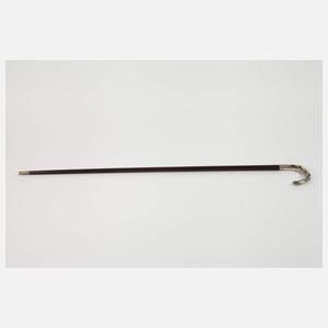 Spazierstock Silber