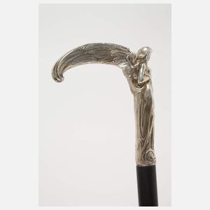 Spazierstock Silber