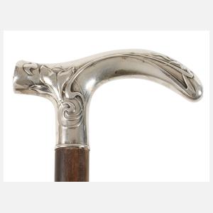 Spazierstock Silber