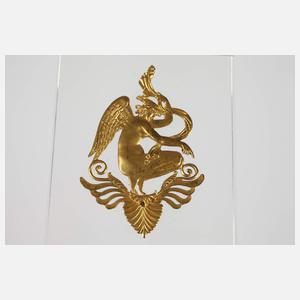 Vier historische Beschläge