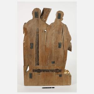 Geschnitzte Heiligenfigur