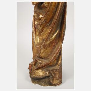 Geschnitzte Marienplastik