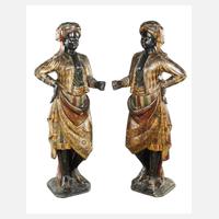 Paar venezianische Dogenpage111