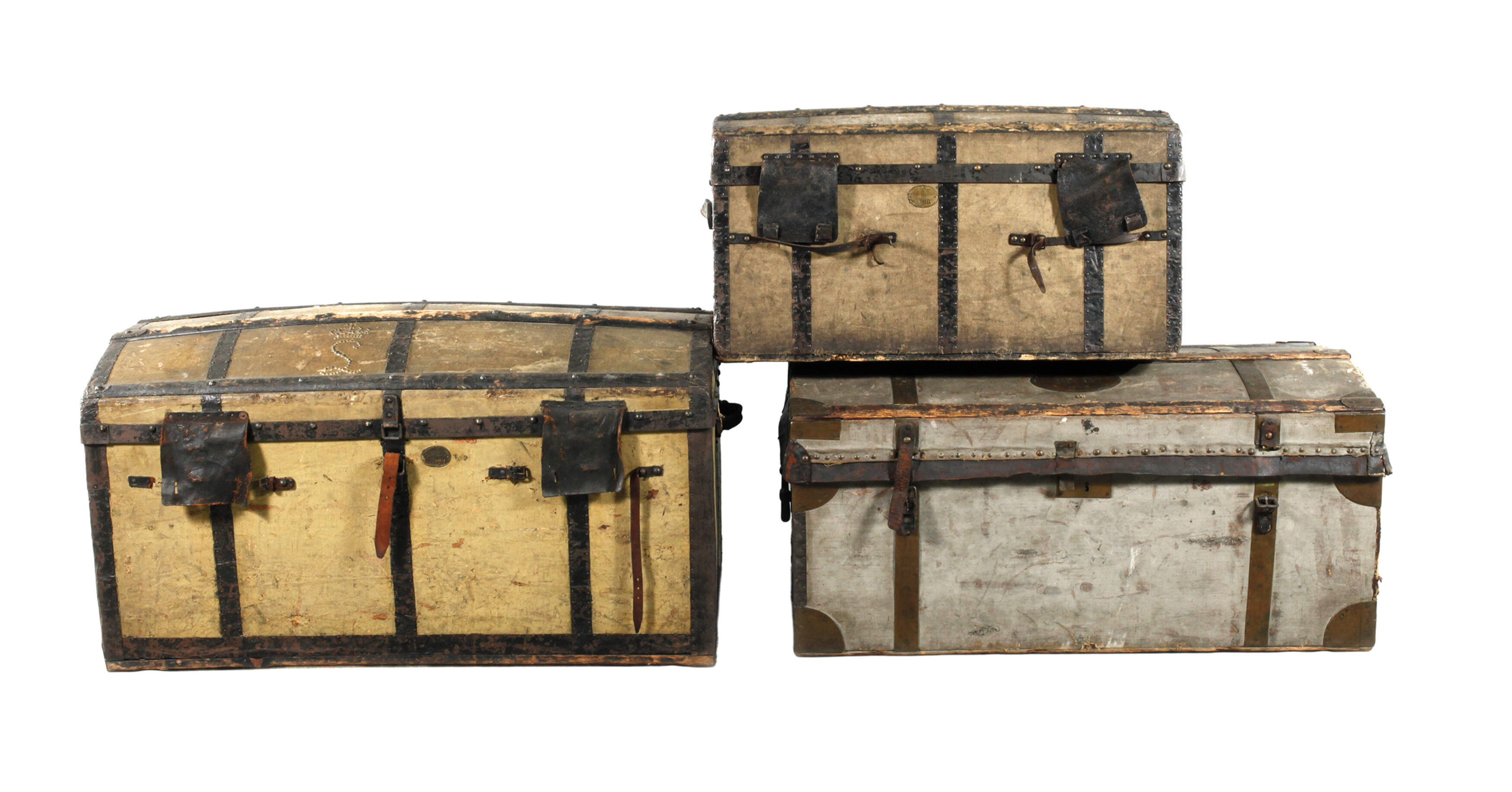 Kofferset aus Adelsbesitz