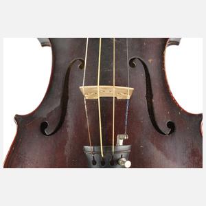Violine im Etui