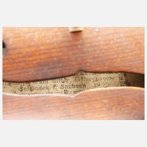 Violine im Etui
