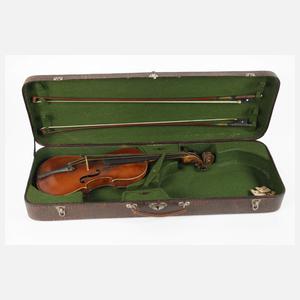 Violine im Etui
