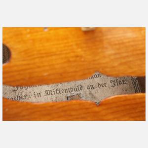 Violine im Etui