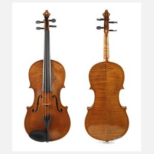 Violine im Etui