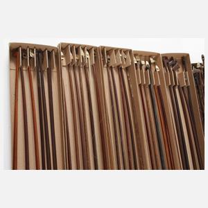 Großes Konvolut Geigenbögen