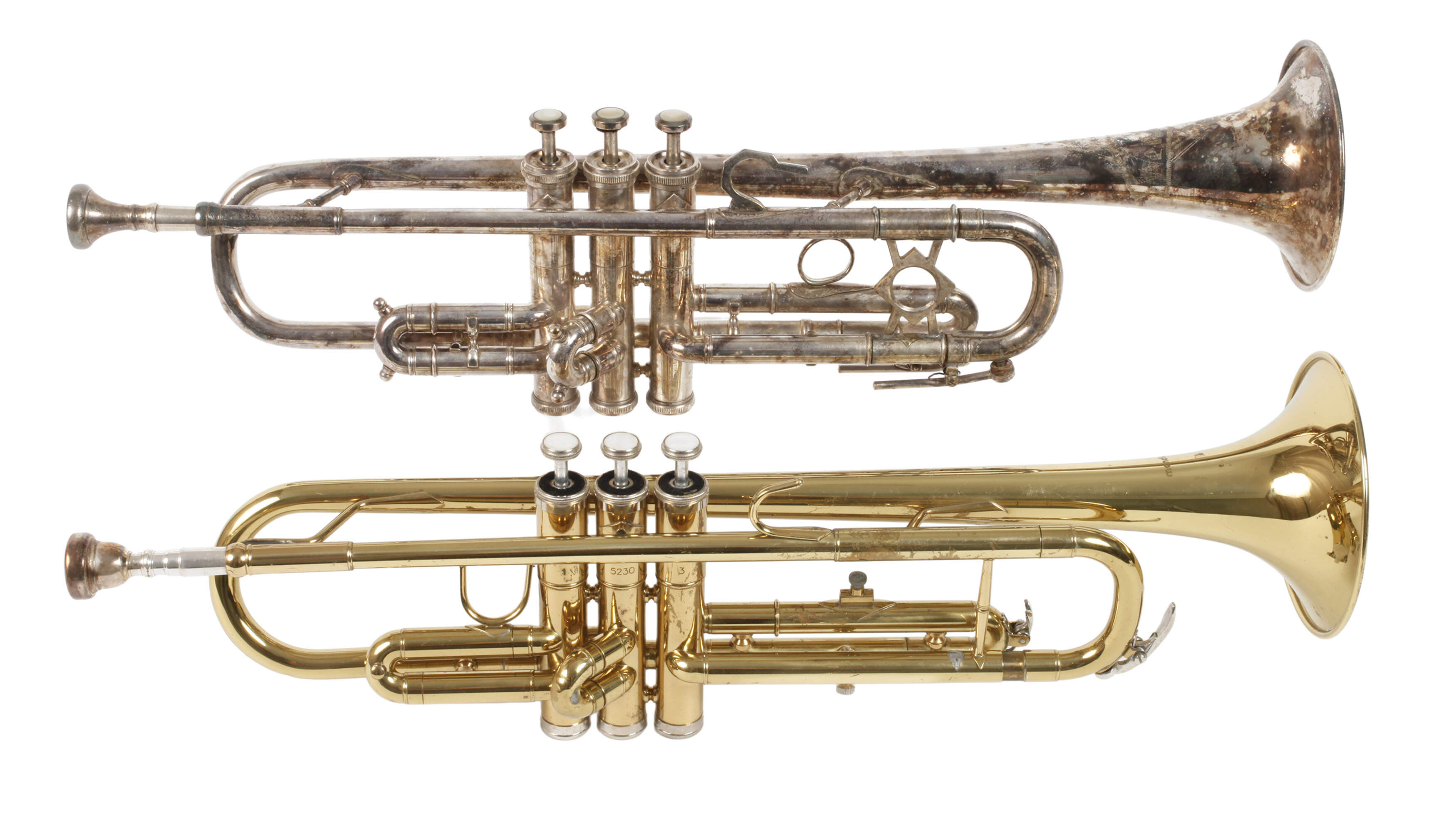 Zwei Trompeten
