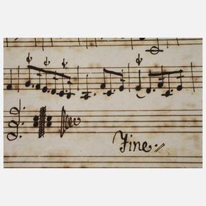 Drei handgeschriebene Notenhefte Terzio Campana