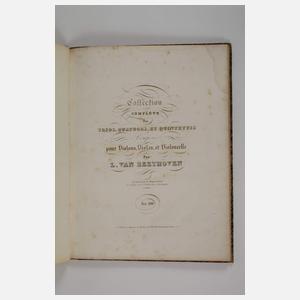 Zehn Notenbücher Mozart und Beethoven